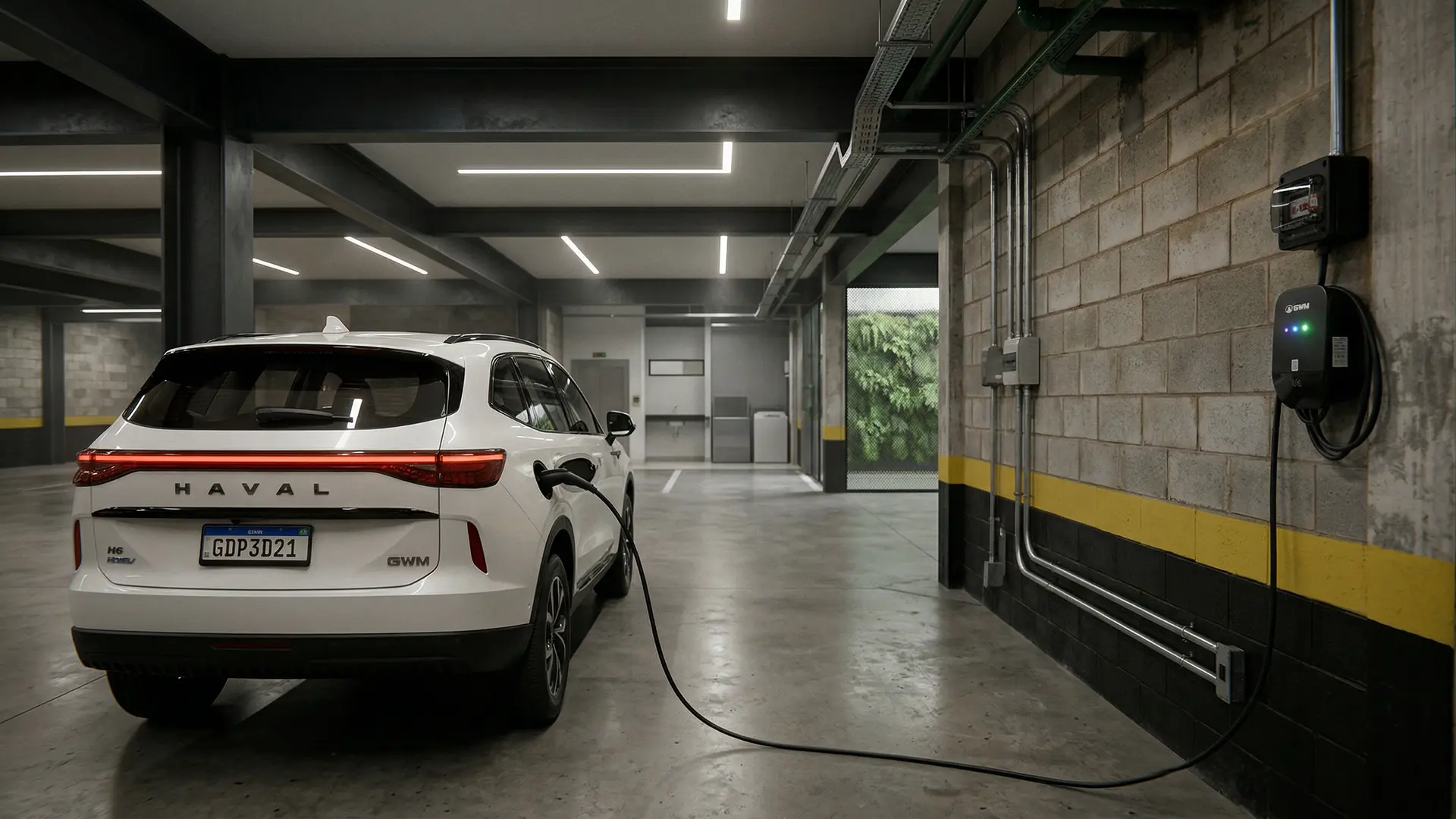 Instalação de carregador veicular GWM Haval no Tamboré